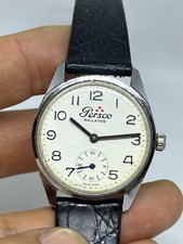 perseo railking fs vintage 34mm quadrante porcellana 17jewels movimento corte 130