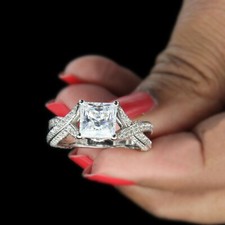 Anello art deco taglio - anello,