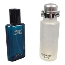  ICEBERG TWICE ICE Davidoff  BOTTIGLIA PROFUMO VUOTA  collezionismo VINTAGE