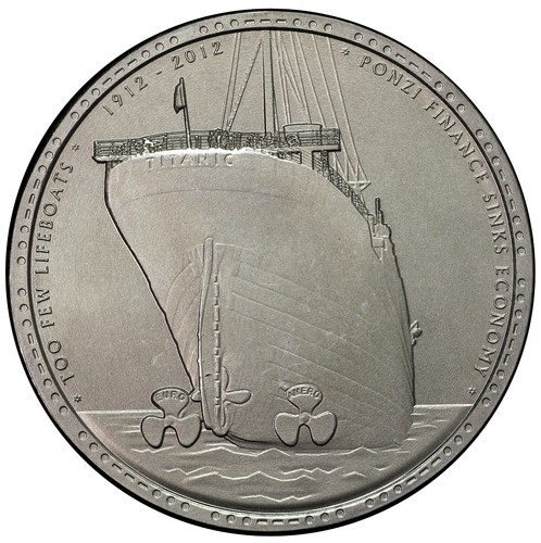 Medaglia titanic sinking - medaglia,