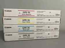 Toner Canon GPR-36 set 4 colori KYCM per iR-ADV C2020 C2025 nuovo