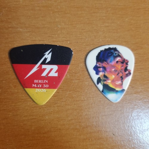 Metallica m72 berlin pick - metallica,
