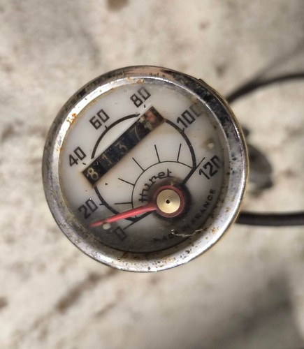 Compteur huret 120km cable - huret, 120km/h