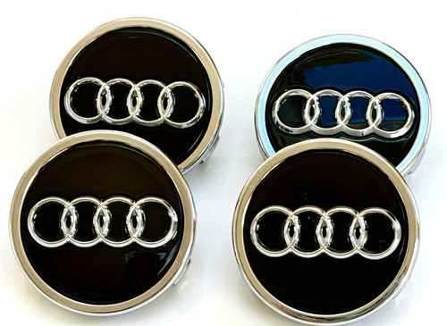 Audi anelli argento - anelli, nero