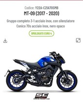 scarico sc project Mt09 2020