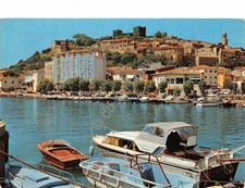 Cartolina Castiglione della Pescaia Porto Canale motoscafi Riva  (Grosseto)