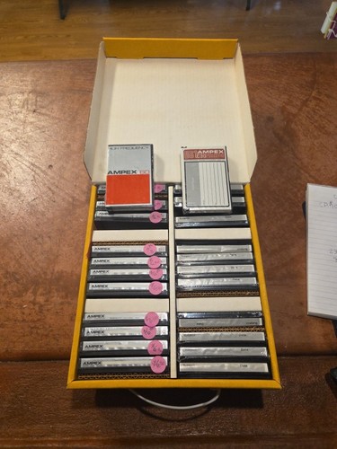 Lotto nastri ampex - 24,