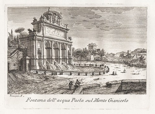Piranesi battista roma fontana - piranesi,