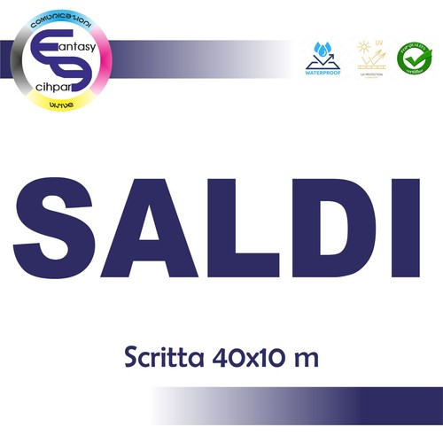 Adesivo vetrina negozio saldi - vetrina,