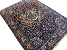 Tappeto orientale persiano annodato a mano - antico bidjar colori naturali 190x135 cm