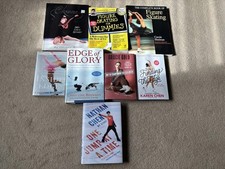 8 Figure Skating Books Lot
