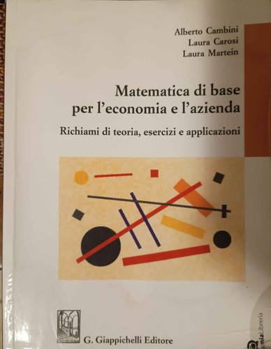 Matematica base per - matematica,