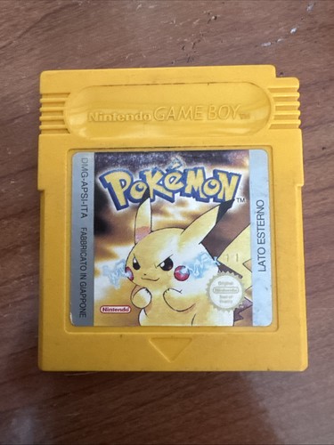 Pokemon giallo ita game boy - ita,