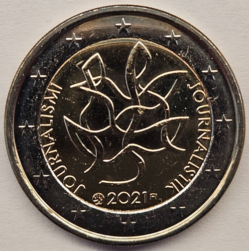 Moneta euro finlandia - moneta, 2021