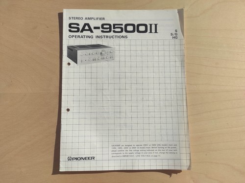 Pioneer 9500 istruzioni - ii,