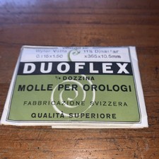 Molla di carica DUOFLEX (Swiss