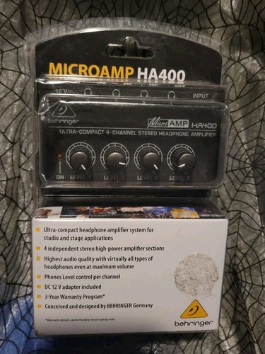 Behringer microamp ha400 - behringer,