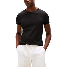 T-shirt Uomo Nera Maniche