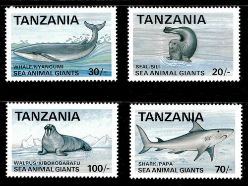 Tanzania 1992 balena animale - tanzania,