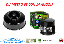 FILTRO OLIO HIFLO 138 + CHIAVE SUZUKI	SV	1000	2003-2007
