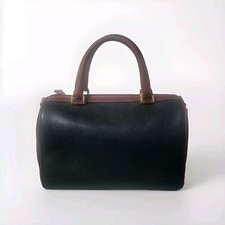 DELL’ GA BORSA BAULETTO VERDE SCURO PELLE