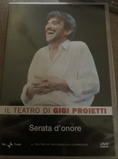 TEATRO DI GIGI PROIETTI-Serata D’onore DVD + Folder NUOVO non sigillato