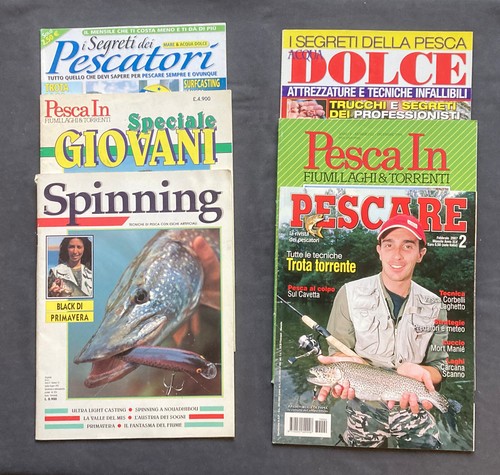 Lotto riviste pescare - 6,