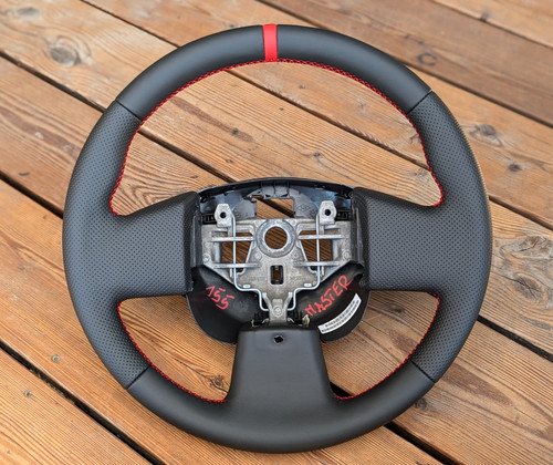 New leather steering - steering, wheel