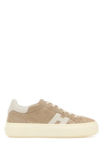 Hogan beige sneakers new - hogan,