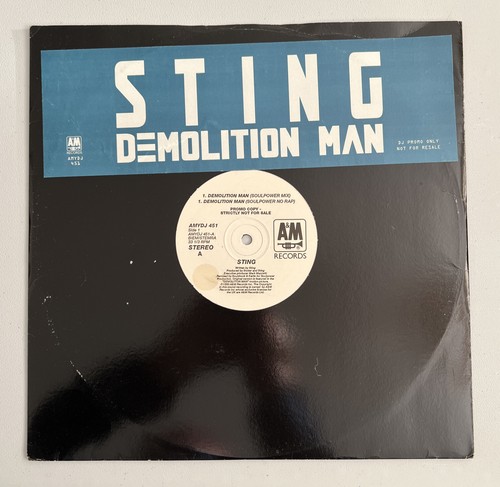 Sting demolition man rare - sting,