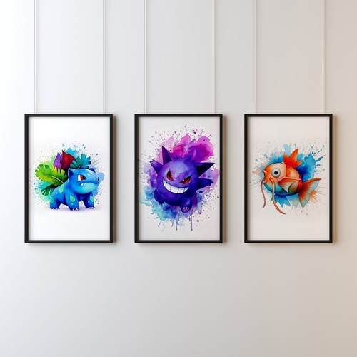 Stampe poster pokémon - stampe,