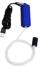 Pompa Ad Aria per Acquario, USB, Mini Pompa Di Ossigeno, Silenziosa, per Risparm