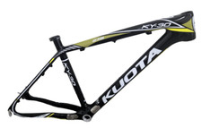 Telaio MTB Kuota KY-30 27,5''' Carbonio Grande 19,5'' TT Conico 9mm QR Nero Retrò