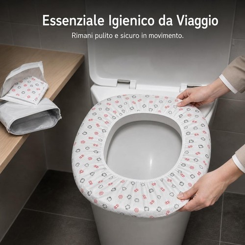 Copriwater per viaggi monouso - per,