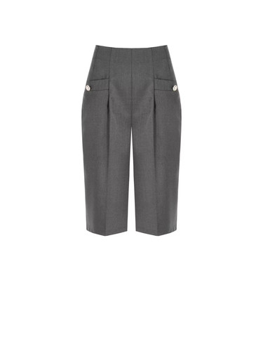 Pantaloni cropped tessuto - cropped,