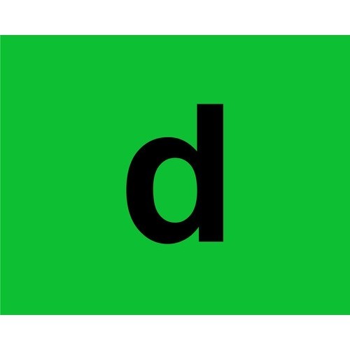 Marcatura pvc verde adesivo - in,