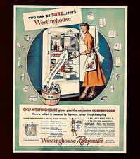 1949 westinghouse frigorifero - westinghouse,