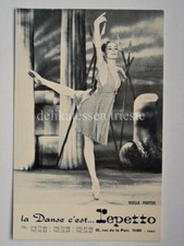 NOELLA PONTOIS ballerina dancer Paris CPA La Danse c'est repetto cartolina