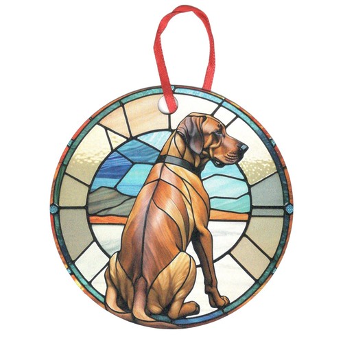 Rhodesian ridgeback sitting - ridgeback,
