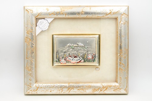 Quadro argento e vetro - quadro, in