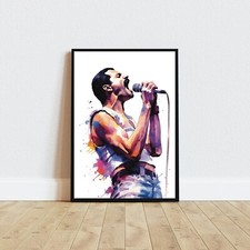 Freddie Mercury Quadro Poster