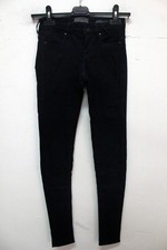 Jeans Donna Guess Skinny Taglia 26 / 40 Elasticizzati Neri Originali Slim Legend