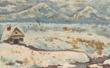 Antico dipinto ad olio