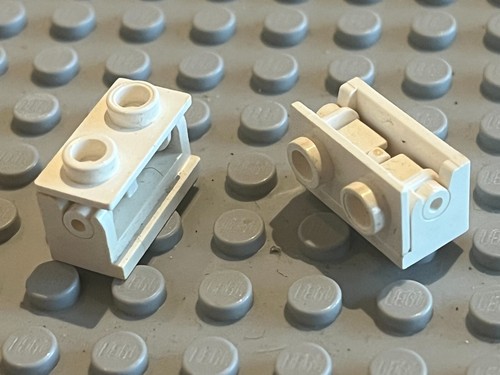 Charnière blanches lego - x,