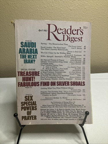 Readers digest april - digest, 1980