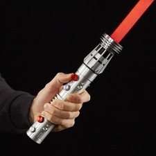 Star Wars Black Series 1/1 Lightsaber Spada Laser DARTH MAUL cosplay