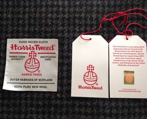 Tessuto harris tweed pied - harris, de