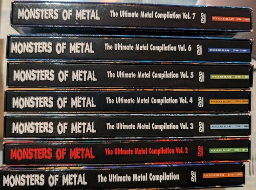 Monsters metal dvd vol - of,