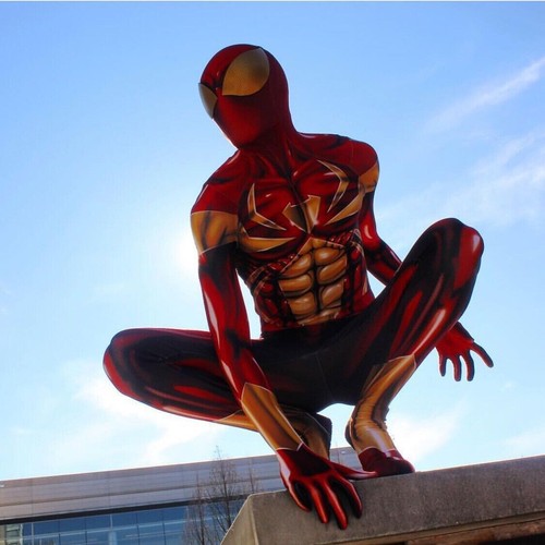 Costume spiderman ferro dorato - costume,