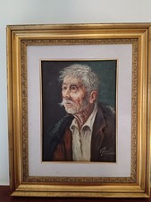 Tristano Marchi ( Cava dei Tirreni  1948) dipinto olio su tela epoca XX Secolo